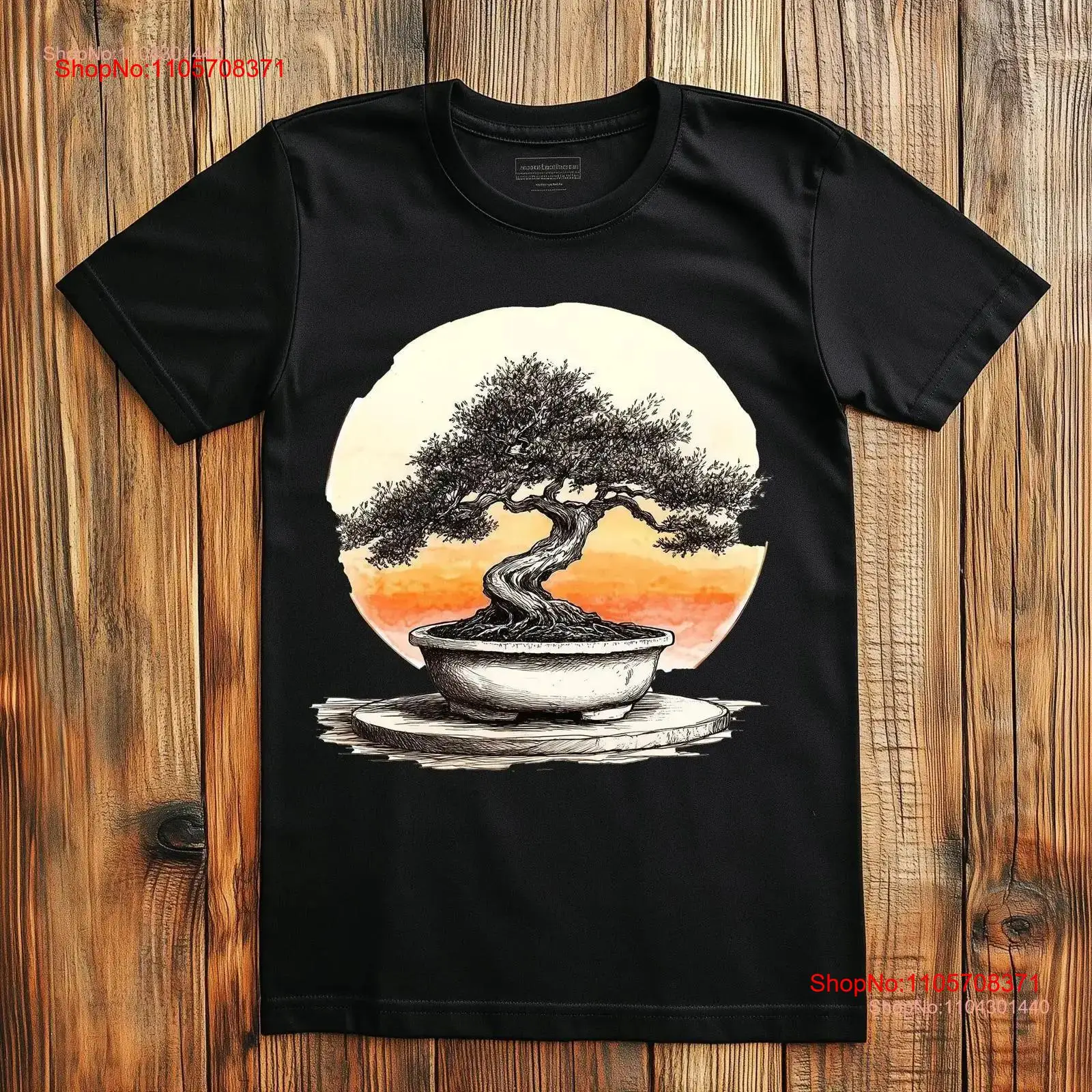 Bonsai Tree Zen Garden - 일본 분재 나무 티셔츠 젠 가든