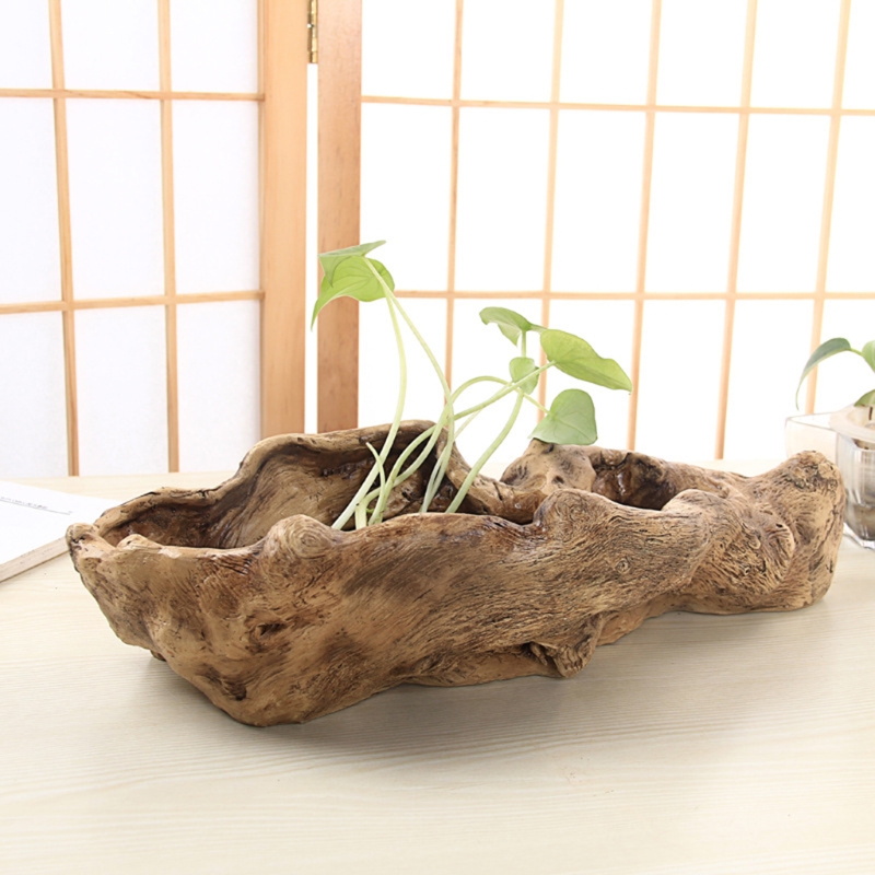 목가적 인 스타일 복고풍 풍경 꽃 냄비 수지 나무 그루 - Bonsai Tree Zen Garden 리뷰 및 가격