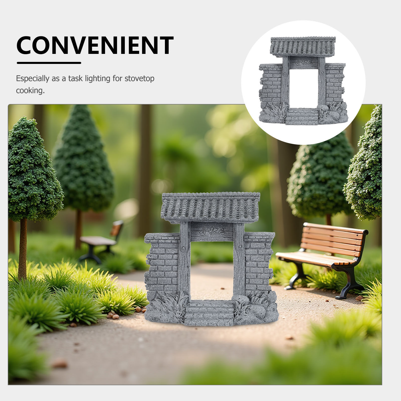 분재나무 장식품 미니어처 중국식 정원 입구 문 모스 테 - Bonsai Garden Entrance 리뷰 및 가격