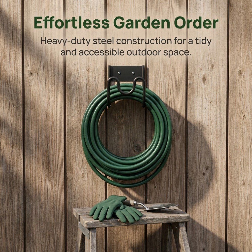 공구 홀더 녹 방지 정원 호스 홀더 내구성 있는 벽걸이 - Gardena Hose Flex 리뷰 및 가격