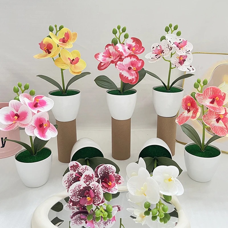 1개 20CM 시뮬레이션 식물 화분 인조 분재 화분 포 - Bonsai Gardenia 리뷰 및 가격