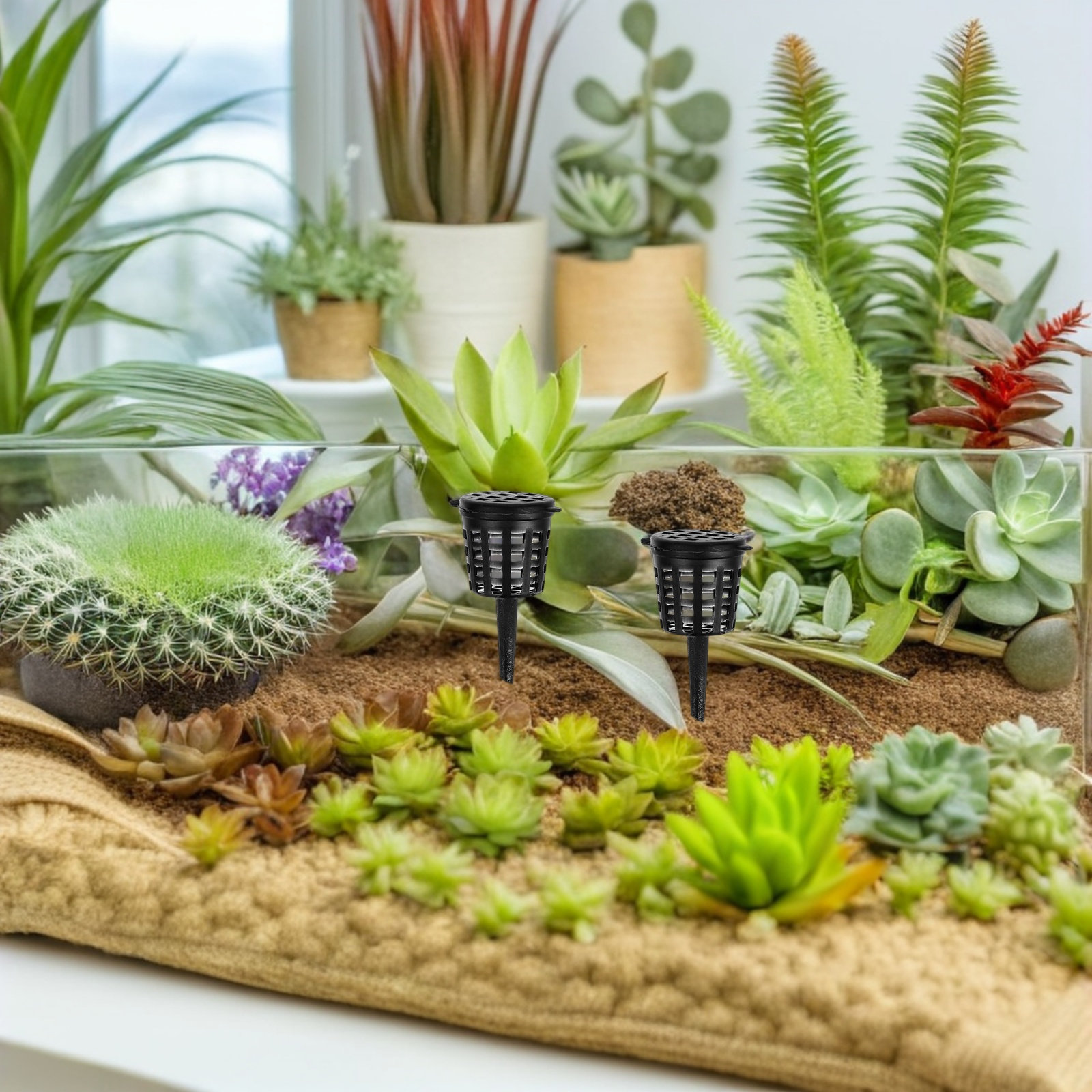 180개입 컴팩트 플라스틱 비료 바구니(뚜껑 포함) - - Bonsai Garden Plants 리뷰 및 가격