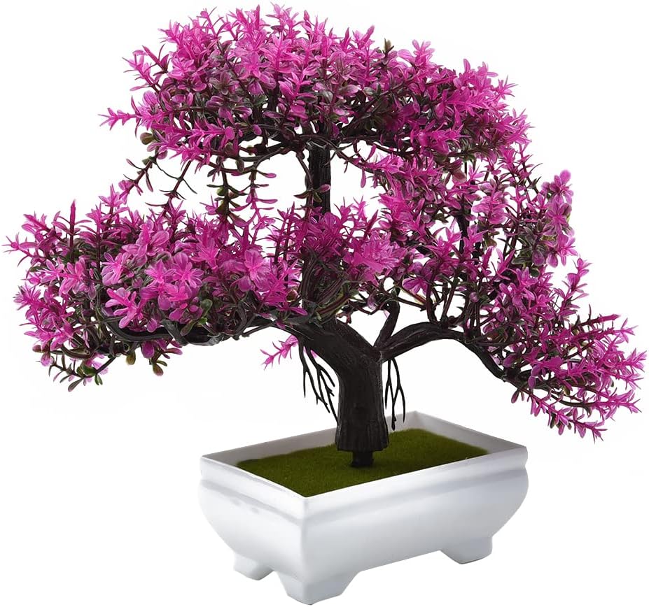 인공 식물 분재 가짜 식물 꽃 테이블 홈 호텔 룸 장식 - Bonsai Gardenia 리뷰 및 가격