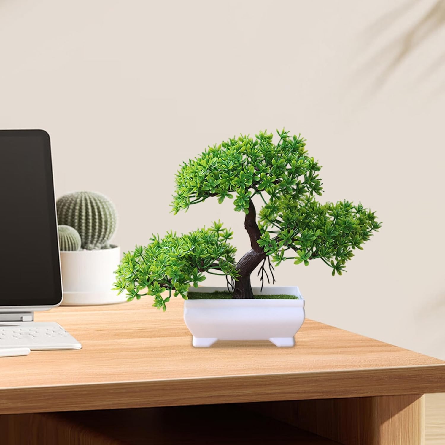 1/2Pcs 인공 분재 나무 시뮬레이션 화분에 심은 식 - Bonsai Gardenia 리뷰 및 가격